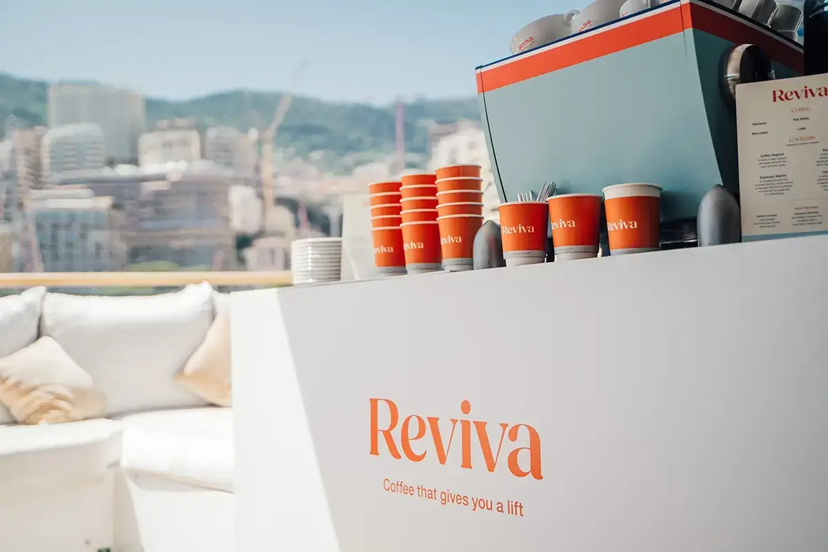 Reviva coffee by Gulf